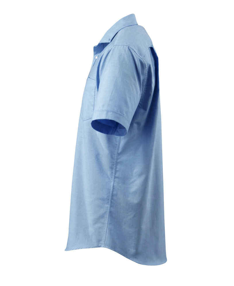 Hemd, Kurzarm, klassische Passform  Größe 39-40, hellblau