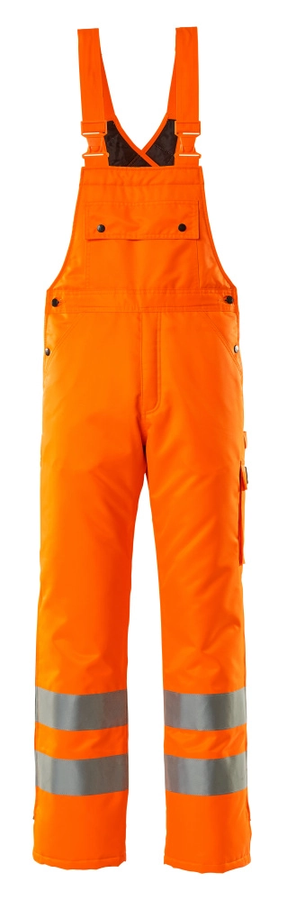 MASCOT® Lech Winterlatzhose Größe 3XL, hi-vis orange